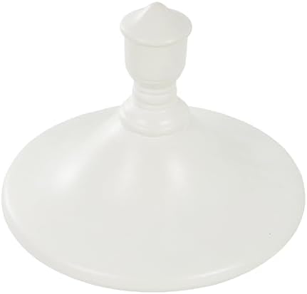 Deco 79 White Ceramic Decorative Jar with Lid