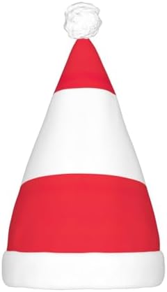 Austrian Flag Christmas Hat with LED Lights