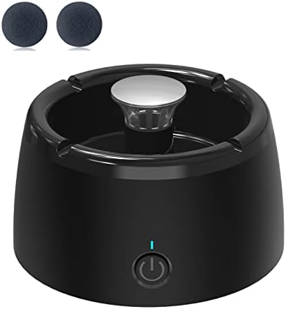 Smokeless Ashtray with Anionic Air Purification