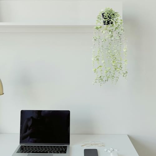 2pcs Artificial Hanging Plants for Room Decor