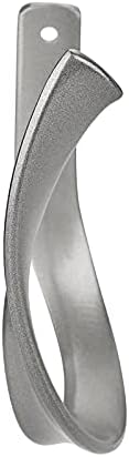 Sumnacon 2 Pcs Aluminum Curtain Holdbacks - Grey
