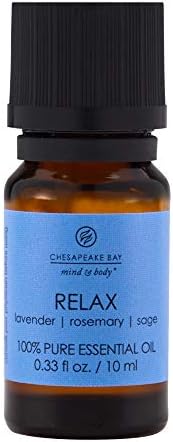 Chesapeake Bay Candle PT40933 100 Pure Essential Diffuser Oil 10ml Relax