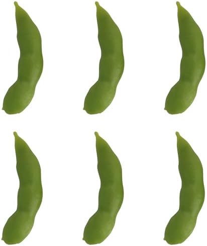 XGNG 24PCS Artificial Soybean Pods Realistic Market Display Props