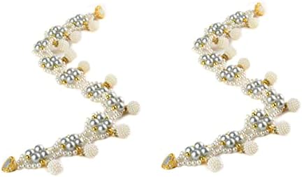 SUQ I OME Magnetic Pearl Curtain Tieback Gray