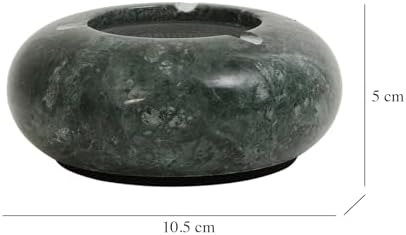 Marble Green Ash Tray for Indoor Outdoor Use