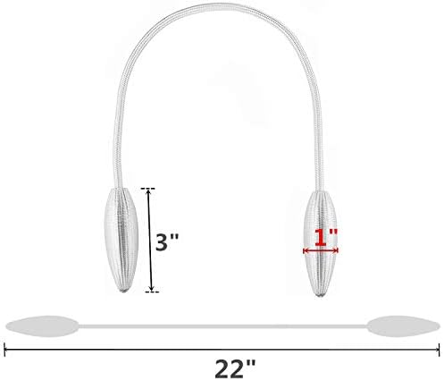 2 Pack Curtain Holdbacks Tiebacks for Window Treatment