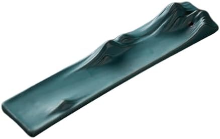 Green Ceramic Ash Tray Burner for Home Office Living Room