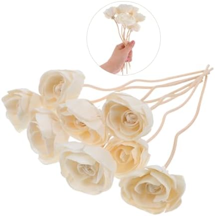 8pcs Aromatherapy Diffuser Sticks with Natural Dried Flowers