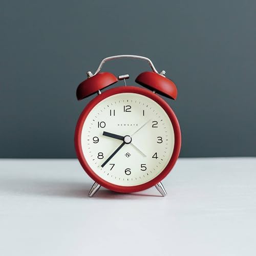 NEWGATE Charlie Bell Echo Alarm Clock Red