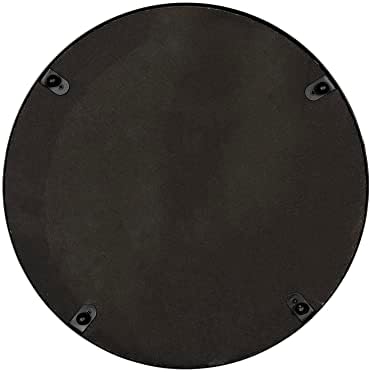 Stratton Home Decor Metal and Wood Round Tray