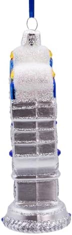 Kurt Adler 475 Inch Noble Gems Glass Hanukkah Ornament
