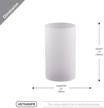WGVI Hurricane Candle Holder Sleeve 4 Inch 8 Inch