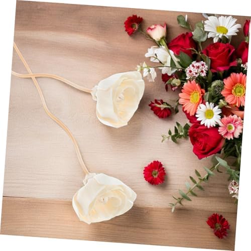 STOBAZA Aroma Diffuser Flowers 8pcs Natural Reed Diffuser Sticks for Home Use