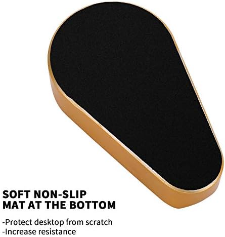CiTree Cigar Travel Ashtray in Gold Metal
