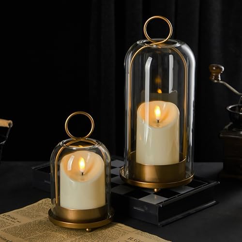 Ganwu 5 And 4 Inch Metal Candle Holder Set