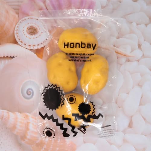 Honbay 4PCS Artificial Potatoes Foam Decor