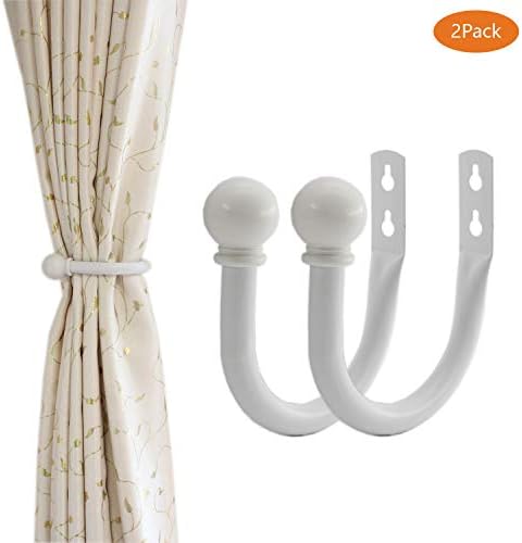 Ulifestar Decorative Curtain Holdbacks White