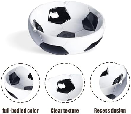 1PCS Soccer Resin Ashtray Creative Home Decor