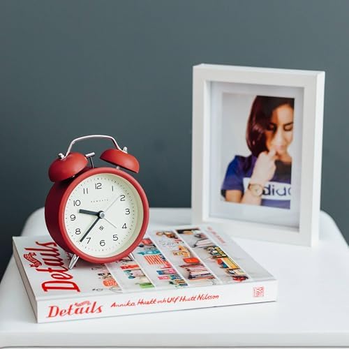 NEWGATE Charlie Bell Echo Alarm Clock Red