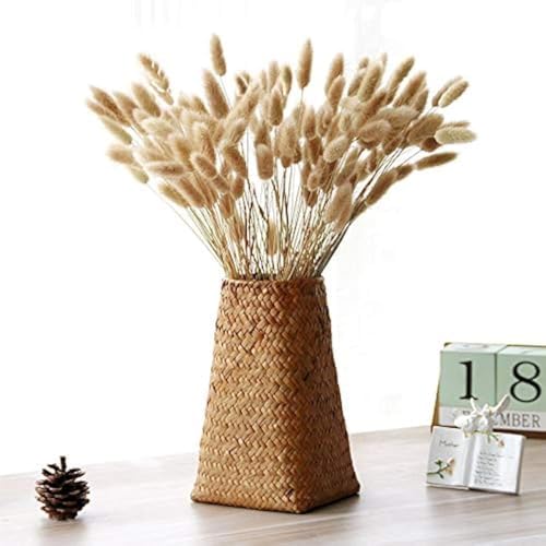 Natural Seaweed Weave Basket Pastoral Rattan Vase