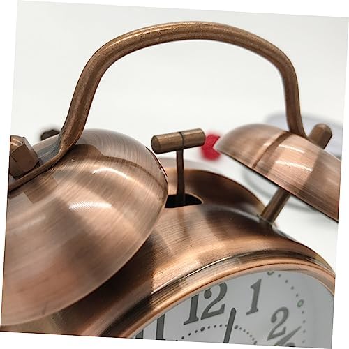ERINGOGO Double Bells Alarm Clock with Mute Function