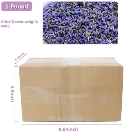 Dried Lavender Flowers Natural Fragrant Buds for Sachets and Closets