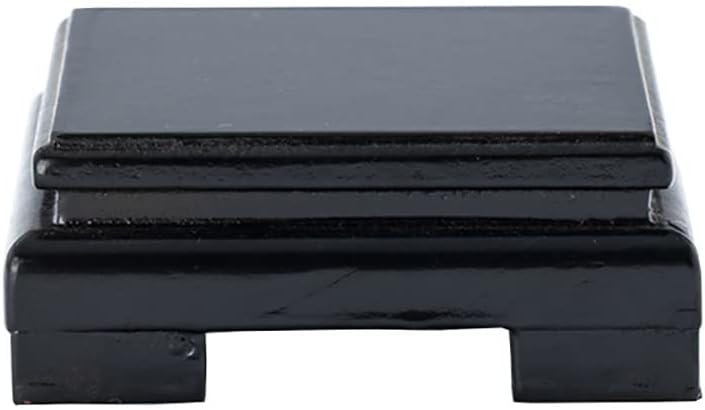 GOLDYWENDY Wooden Square Pedestal Stand Display Base