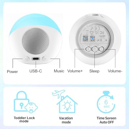 Homidy Alarm Clock for Kids with Night Light and Sound