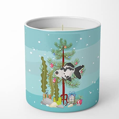 Carolines Treasures Telescope Eye Goldfish 10 oz Decorative Candle