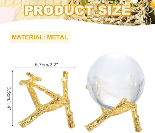 Uxcell Metal Crystal Ball Display Stand 22 Inch