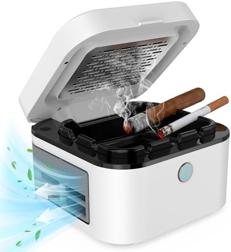 2 in 1 Air Purifier Smokeless Ashtray for Home Office Car
