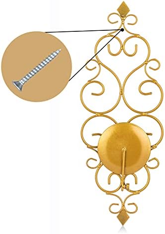 Sziqiqi Candle Sconces Wall Decor Set of 2