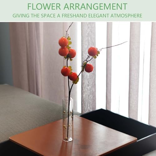 18pcs Clear Borosilicate Glass Vases for Home Decor