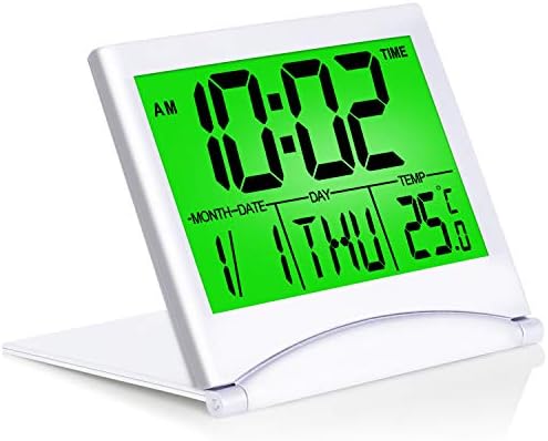 Betus Digital Travel Alarm Clock with Backlight