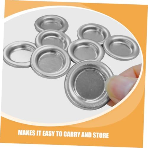 HOODANCOS 20PCS Alloy Incense Tray Candle Holder Decorative Burner Bowl