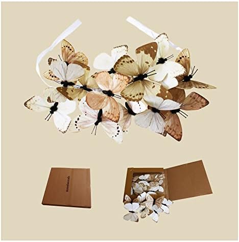 2 Pack Curtain Holdbacks 3D Butterfly Design