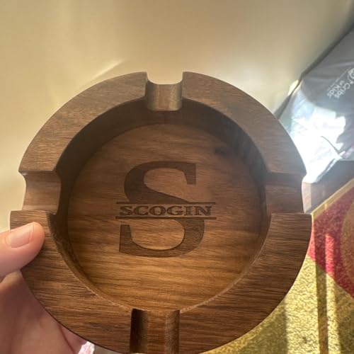 Personalized Cigar Ashtray With Name For Men