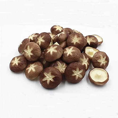 Artificial Mushroom Decoration 6 Pcs Home Kitchen