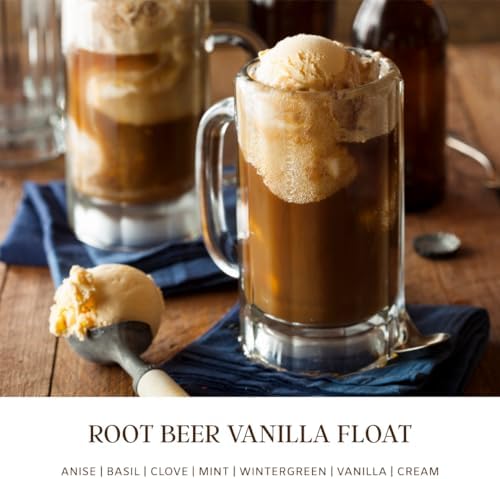 Vanilla Root Beer Jar Candle for Home Aesthetic Gift