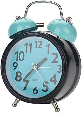 AUNMAS Quiet Alarm Clock with Night Light