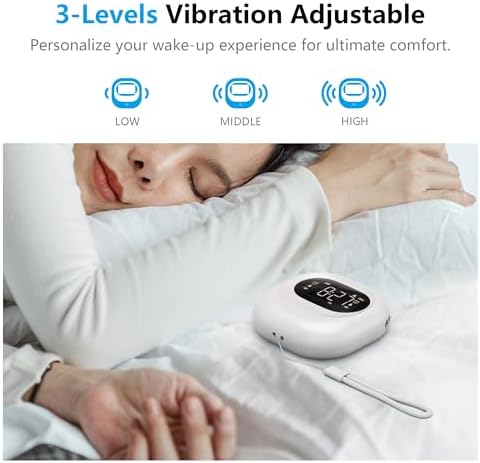 Vibrating Alarm Clock for Heavy Sleepers