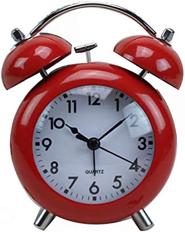 ROCILB Alarm Clock with Night Light and Dual Bell