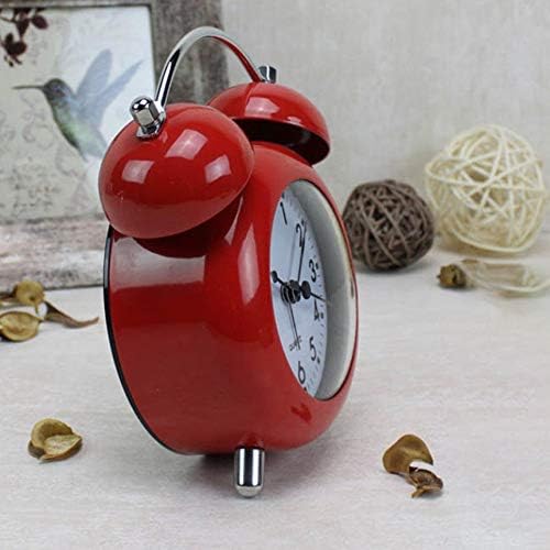 ROCILB Alarm Clock with Night Light and Dual Bell