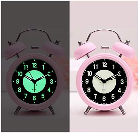 Luminous Small Alarm Clock with Dual Bell