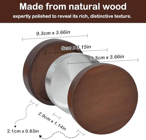 Zoyiancy 2 Pair Windproof Wooden Ashtrays with Lid