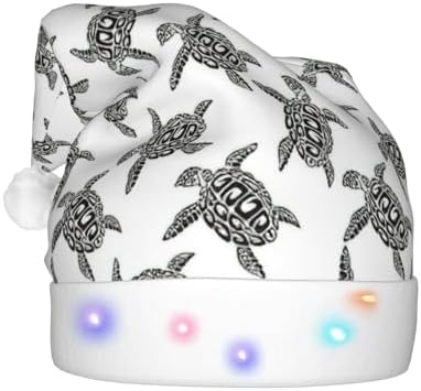 Animals Sea Turtles Christmas Hat with LED Lights
