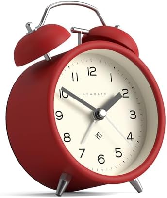 NEWGATE Charlie Bell Echo Alarm Clock Red
