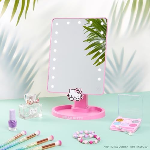 Hello Kitty Vanity Mirror with LED Touch Screen and Trinket Tray