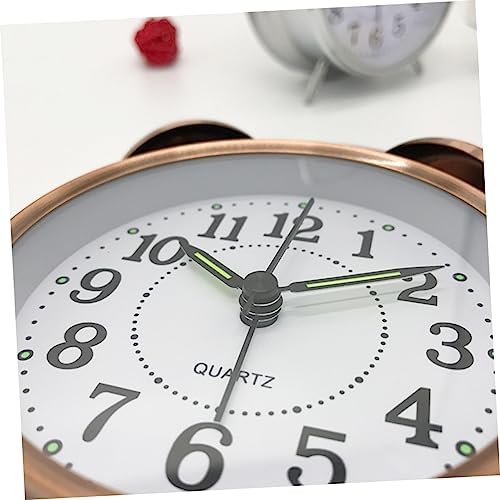 Classic Double Bells Alarm Clock with Luminous Design