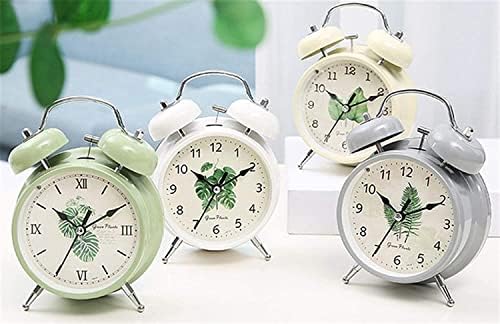 Metal Silent Alarm Clock with Night Light 1